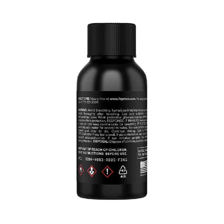 Zadní etiketa FEYNLAB Matte Ceramic s návodem