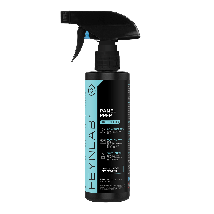 Přední strana FEYNLAB Panel Prep 500ml - profesionální odmašťovač laku před keramikou